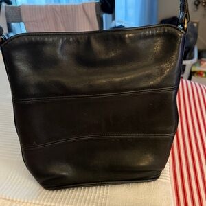 Coach Gray Leather Bag